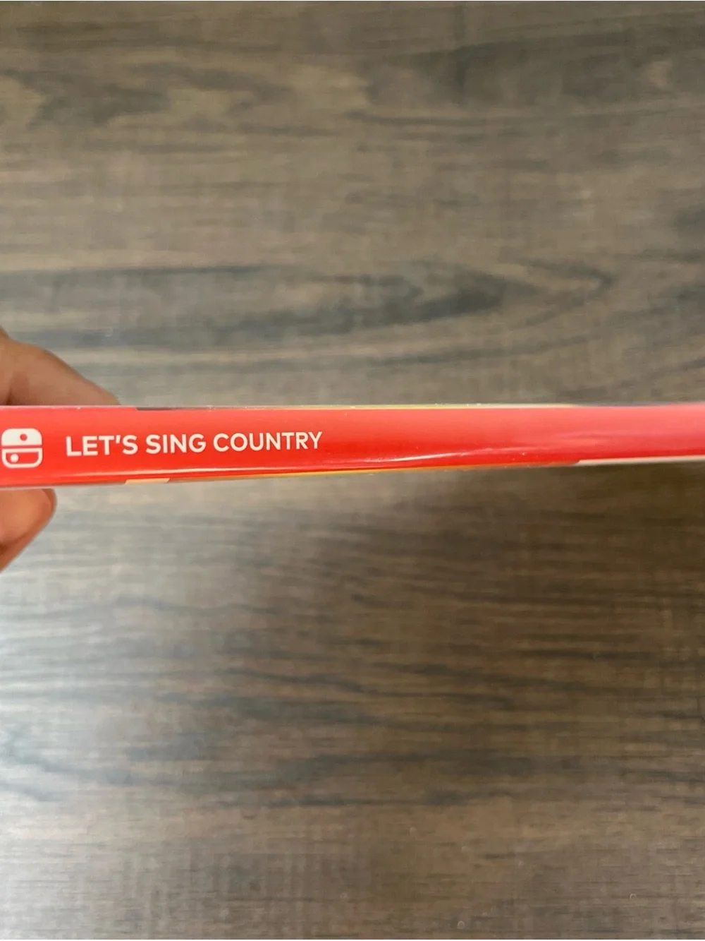 Nintendo Switch Let's Sing Country Nintendo switch game with case